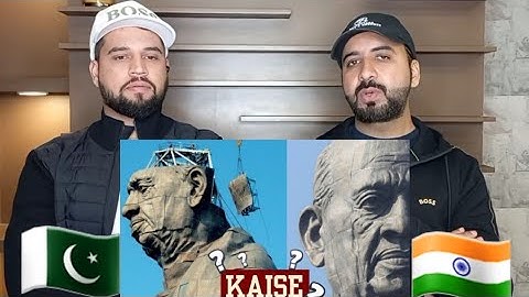 Pakistani Reaction On कैसे बना THE STATUE OF UNITY ?? How the statue of unity was made ?