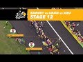 Bardet vs uran vs aru  tape 12  tour de france 2017