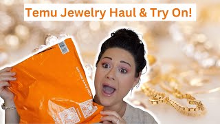Temu Jewelry Haul! Unbox & Try On! Deals Too Good To Pass Up! Luxury On A Budget! April 2023!