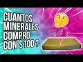 CUANTOS MINERALES COMPRO CON $100 DÓLARES? Super Unboxing  🎁💎