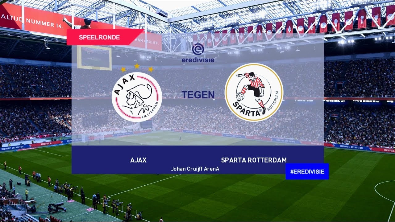 Ajax vs Sparta Rotterdam | Johan Cruijff ArenA | 2019-20 Eredivisie ...