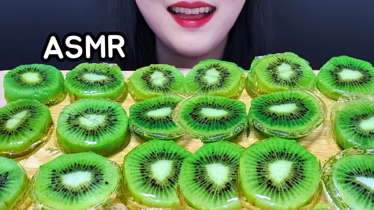 ASMR 새콤한 키위탕후루는 처음이야! KIWI Tanghulu mukbang,フルーツ飴, Candied fruits.