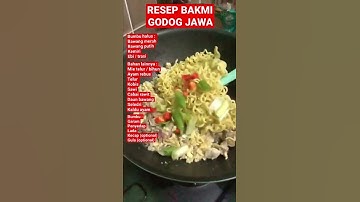 Thumbnail of RESEP BAKMI GODOG JAWA PRAKTIS, ENAK | BIKIN KANGEN KAMPUNG HALAMAN | 2 PORSI | GRDSky Tv