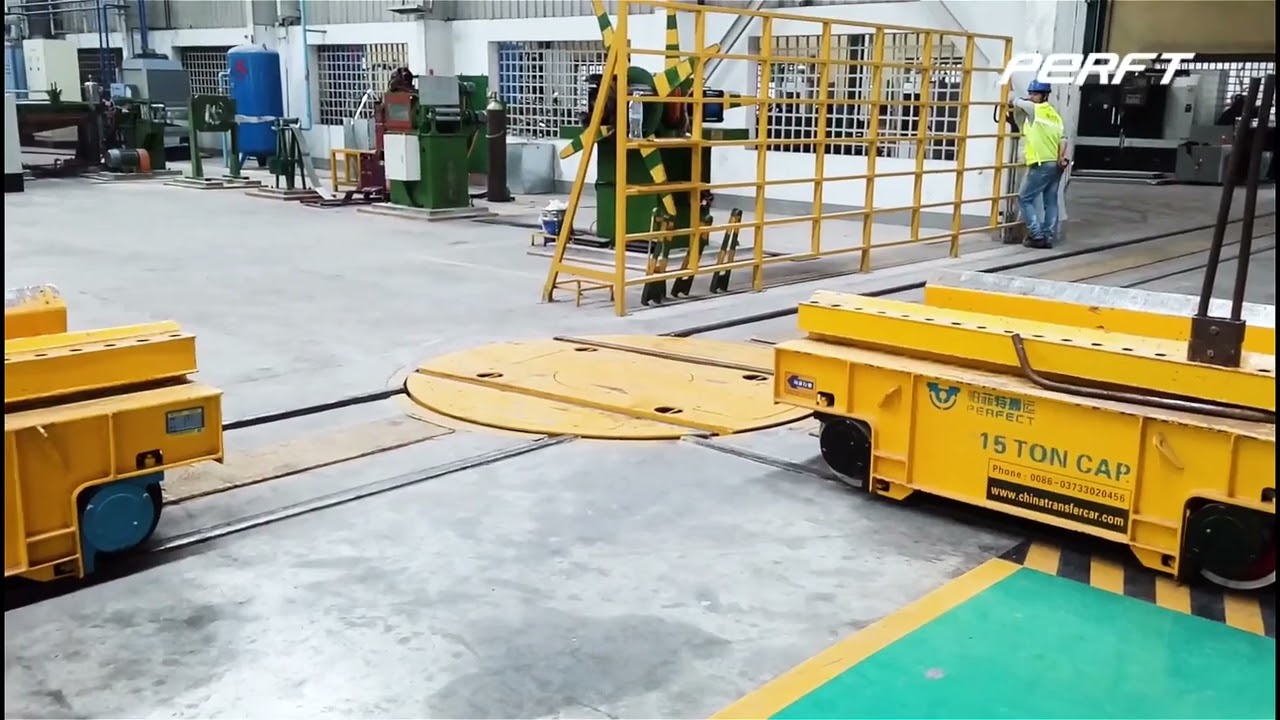 Limited Space for Coil Turning? Compact Rail Turntable System Maximizes Workshop Layout Efficiency!