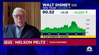 Nelson Peltz: Disney board has underperformed the S&P 500 'on every measure'