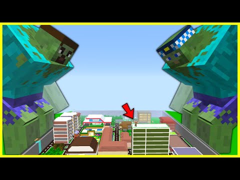 MUTANT ZOMBIES CAUSE THE CITY! ? - Minecraft