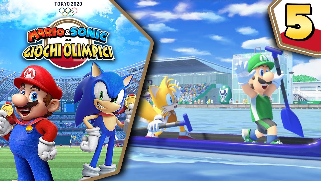 LUIGI E TAILS CON LA CANOA! - Mario e Sonic ai Giochi Olimpici di Tokyo 2020
