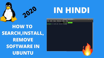 How to Install Software in Ubuntu (2020) in HINDI
