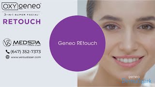 New OxyGeneo OxyPod Retouch treatment - a member of the OxyGeneo 3-in-1 super facial