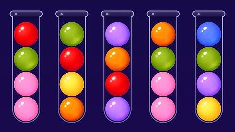 Ball game level 1715- 1734 | Ball Sort puzzle