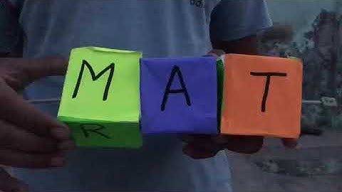 Vocabulary Dice Game