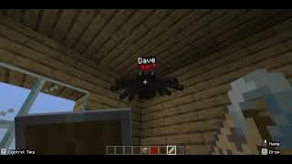 There's a spider on my ceiling, (Spider dave)🕷️🕷️