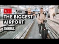 Travel via the BIGGEST AIRPORT IN THE WORLD, ISTANBUL | Turkey Travel Vlog