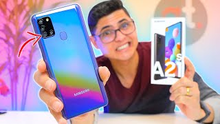 Samsung Galaxy A21s - Será um BOM SMARTPHONE? Unboxing e Impressões