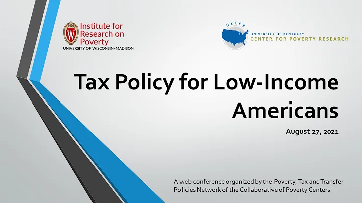 Tax Policy for Low-Income Americans (web conference) | Part 1