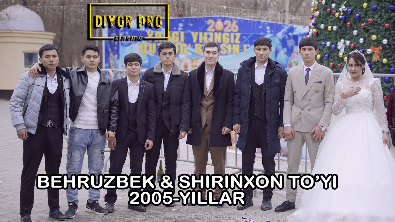 BEHRUZBEK & SHIRINXON TO'YI! 2005-YILLAR BAXTLI BO'LSINLAR! #diyorbekstudio #diyorpro #wedding