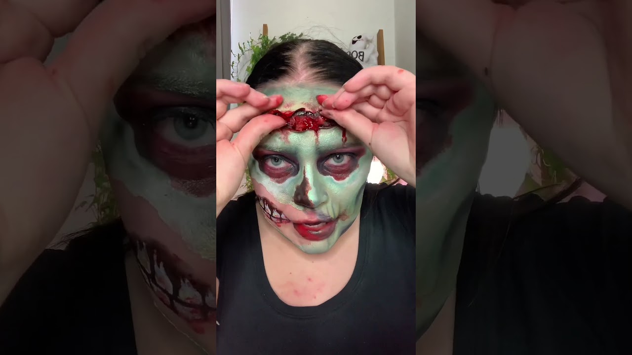 Tv&auml;tta AV Halloween Smink med mig! 💦