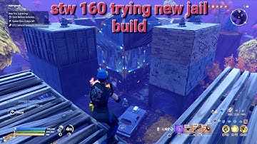 Fortnite stw 160 ride the lightning afk new jail build