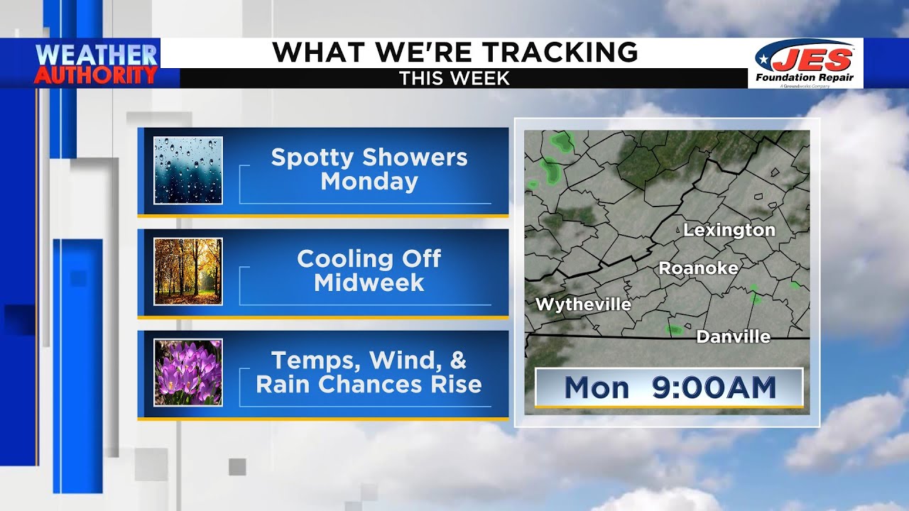 Southwest, Central Virginia Weather 5 a.m. March 27, 2023 YouTube