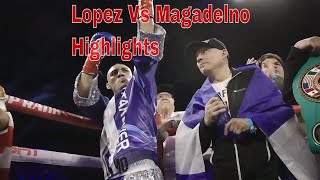 Teofimo Lopez Vs Diego Magdaleno Brutal Knockout \& Celebration