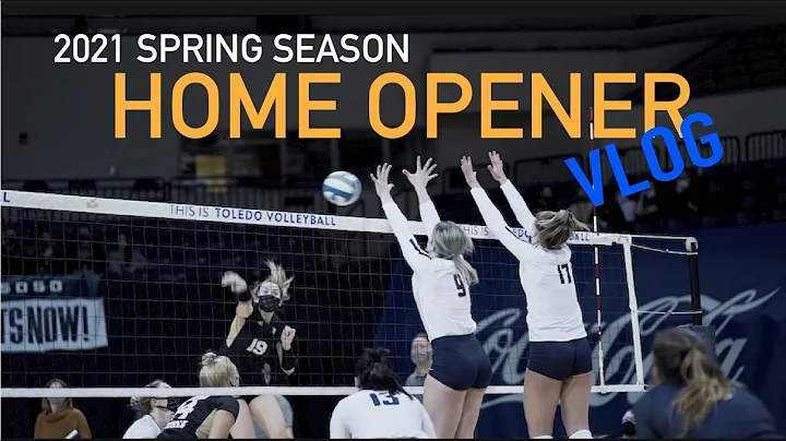Day In The Life D1 Volleyball Home Game Weekend *D...