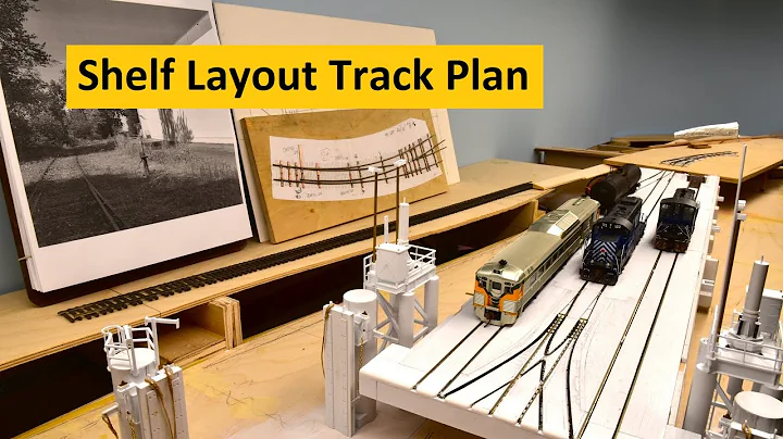 Shelf Layout Track-Plan and Free Standing Benchwork | Boomer Diorama ~ # 201