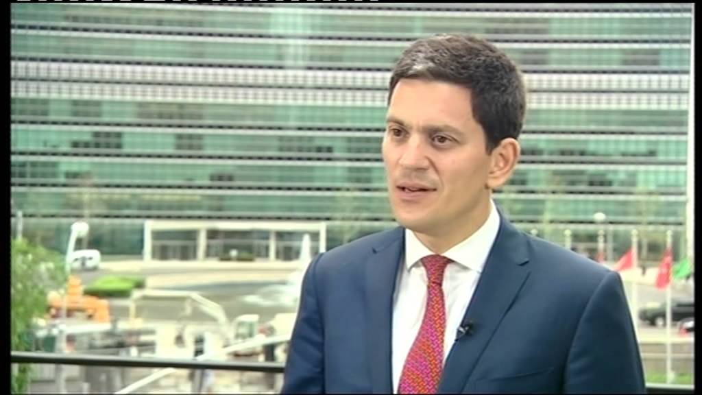 David Milliband discusses Ed Milliband and Labour defeat.