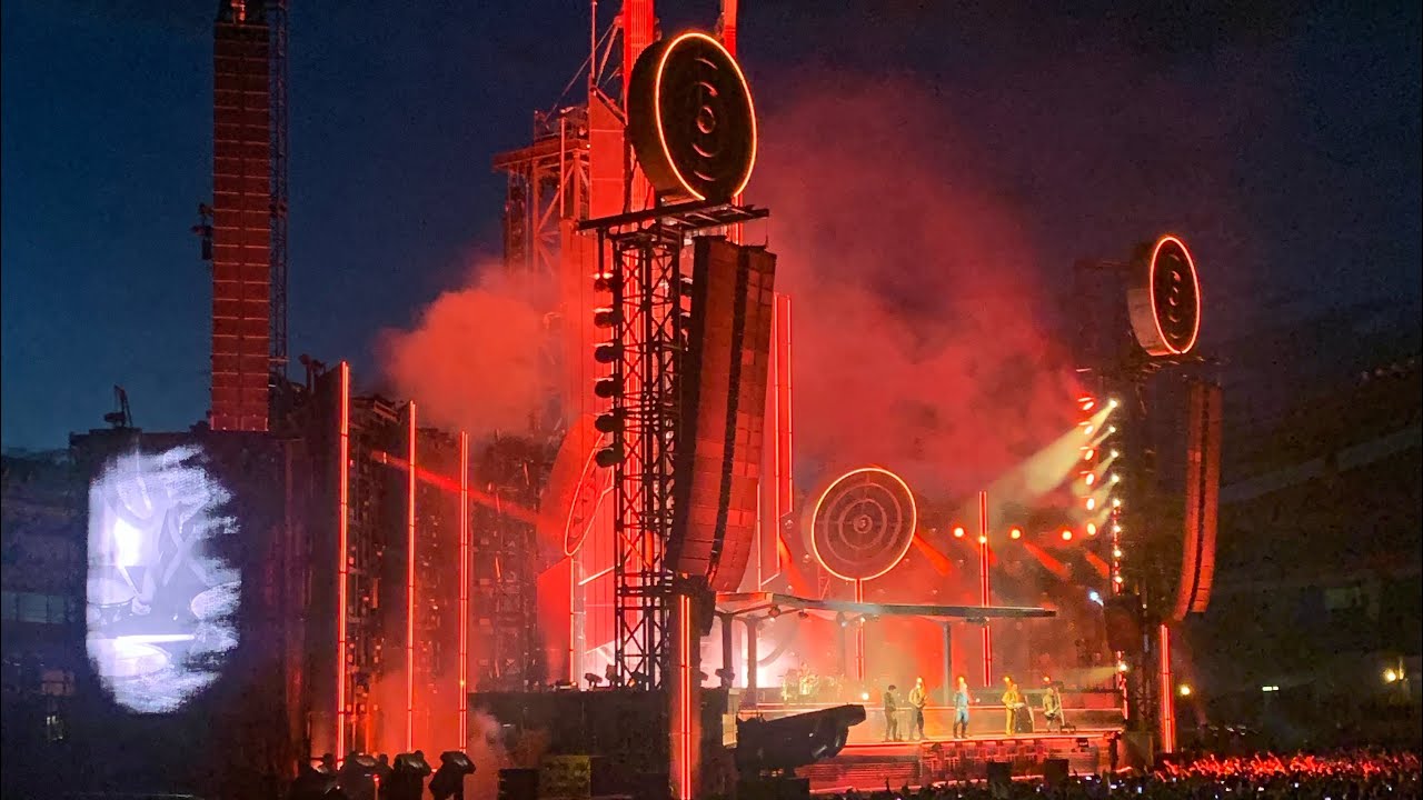 Rammstein Europe Stadium Tour 2022 @ullevi arena live ”Deutschland ...