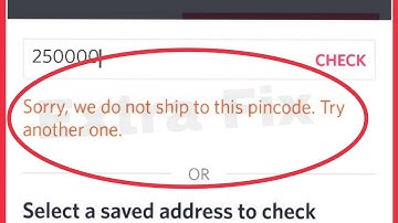 Myntra || Fix Product Sorry, we do not ship to this pincode. Try another one. Problem Solve
