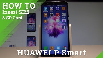 How to Insert SIM and SD in HUAWEI P Smart - SIM and SD Slot |HardReset.Info