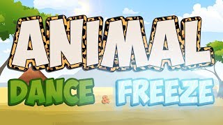 Animal Dance and Freeze | Fun Movement Brain Break | Jack Hartmann