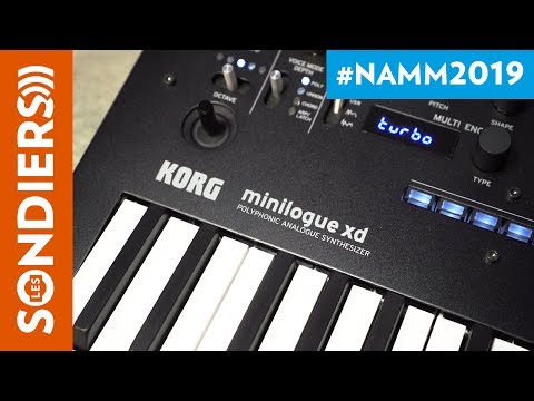 [NAMM 2019] KORG MINILOGUE XD