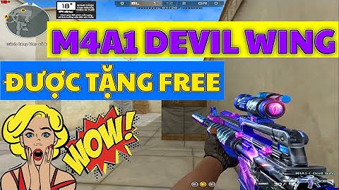 CFVN - M4A1 C Devil Wing Quay Báu Vật Free Siêu Đẹp | Hồ Điệp Tiên Tử |