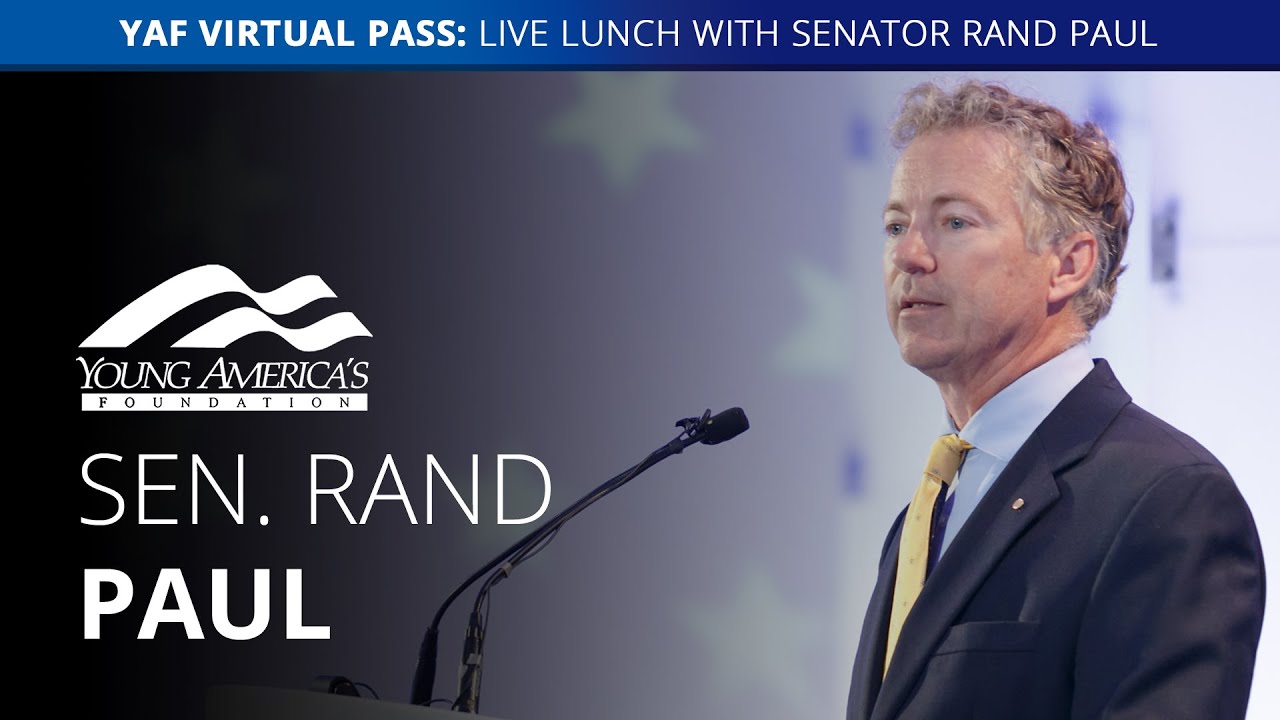 The case against socialism Senator Rand Paul LIVE at the Reagan Ranch