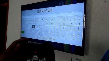 configurando wifi recalbox com teclado na tela