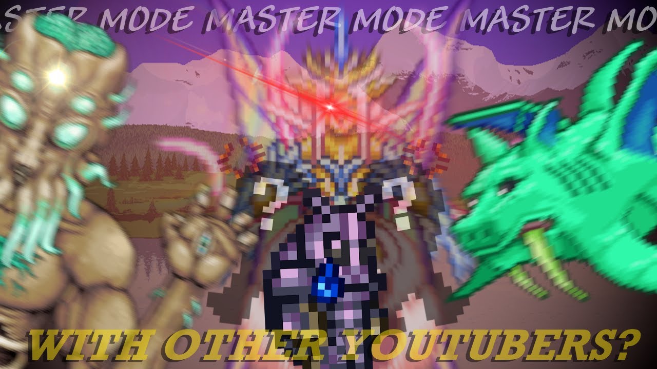 Can You Beat MASTER MODE Terraria With OTHER YOUTUBERS? - YouTube