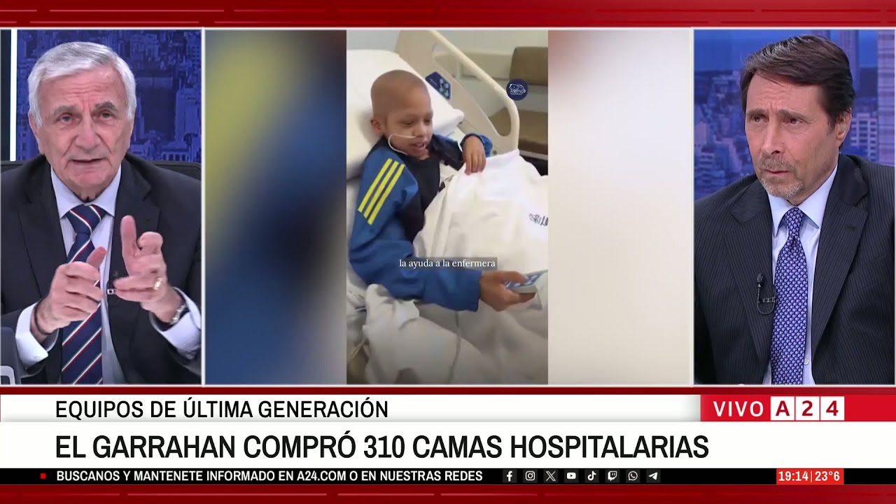 📢HOSPITAL GARRAHAN RENUEVA 310 CAMAS TRAS 38 AÑOS Y RENOVÓ APARATOLOGÍA PARA DETECCIÓN ONCOLÓGICA
