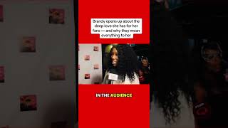 Brandy talks about how much her fans mean | Studio Q