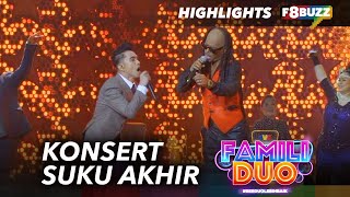Famili Duo 4 Minggu 6 Suku Akhir • Highlights Persembahan, Komen Juri & Keputusan