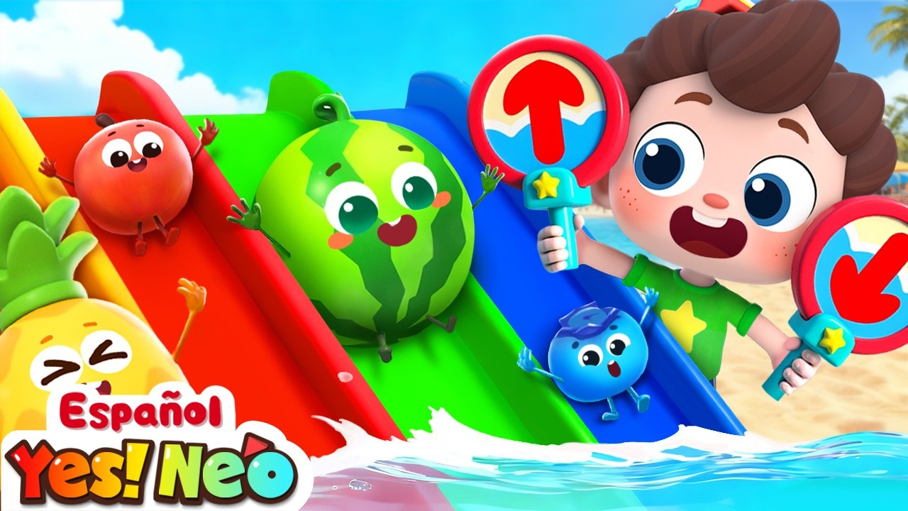 Desafío Flotará o Se Hundirá | 10 Frutas en la Tabla | Yes! Neo - Canciones y Caricaturas para Niños