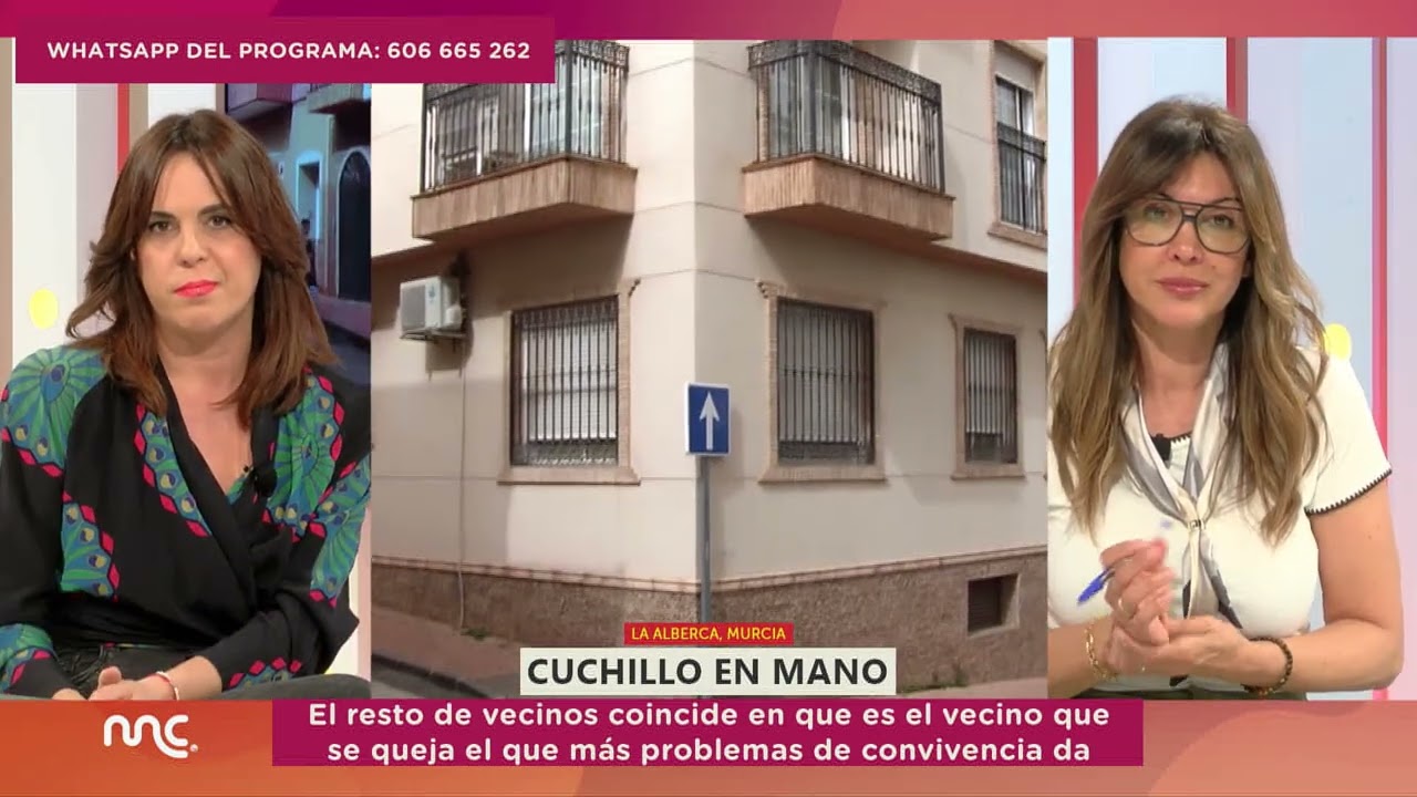 AMENAZA A SU VECINO CON UN CUCHILLO PORQUE TENÍA LA MÚSICA MUY FUERTE