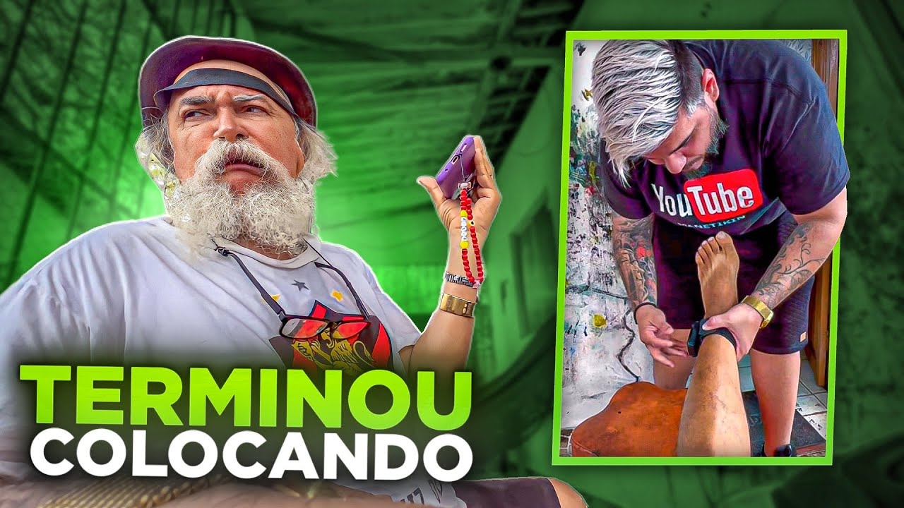 QUEM MANDA É O DELEGADO RAMOS O VOVÔ COLOCOU A TORNOZELEIRA | LUIZ DO SOM