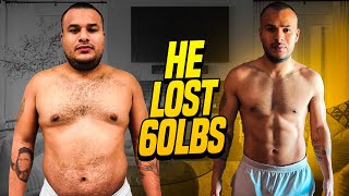 HE LOST 55 LBS. IN 4 MONTHS!