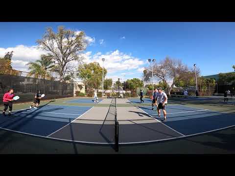 Sunny Pickleball 5.0+ Jessie Irvine Mark Malott Jeff Warnick Brandon Kramer