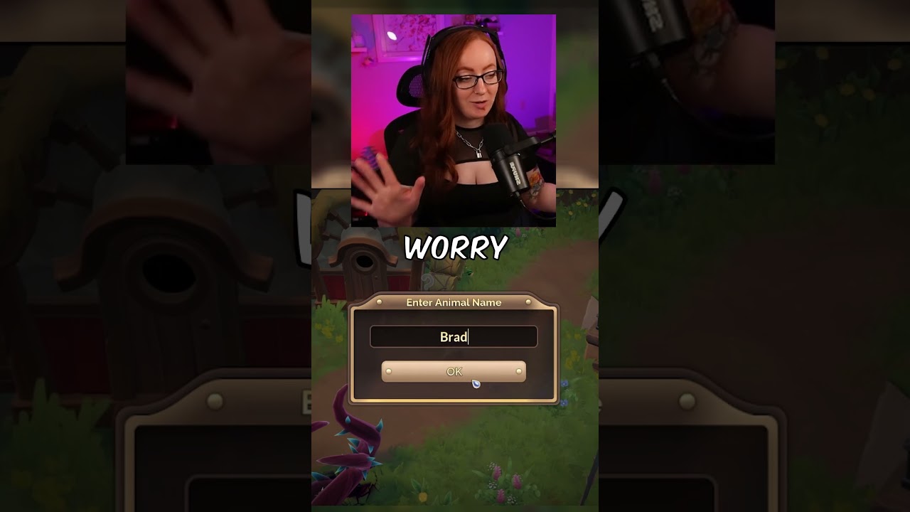 Inappropriate name in Fae Farm?! 🐓