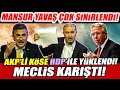 Mansur Yavaş çok sinirlendi! Murat Köse HDP ile yüklenince o tweetleri gösterdiler! Meclis karıştı!