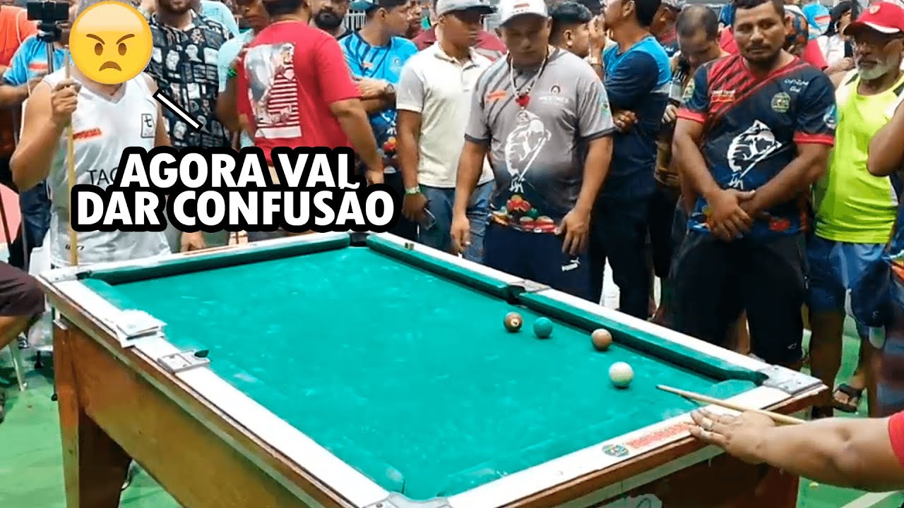 Baianinho de Mauá vs Lorin de Fortaleza, 4x4 na SINUCA em Nova