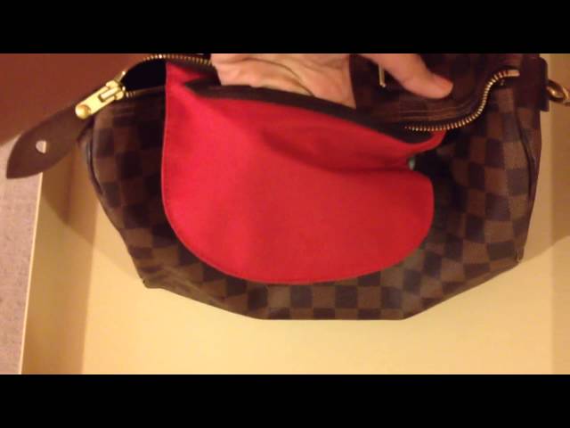 Louis Vuitton Speedy 30 Damier Ebene AA0196 (Hotstamped DM)