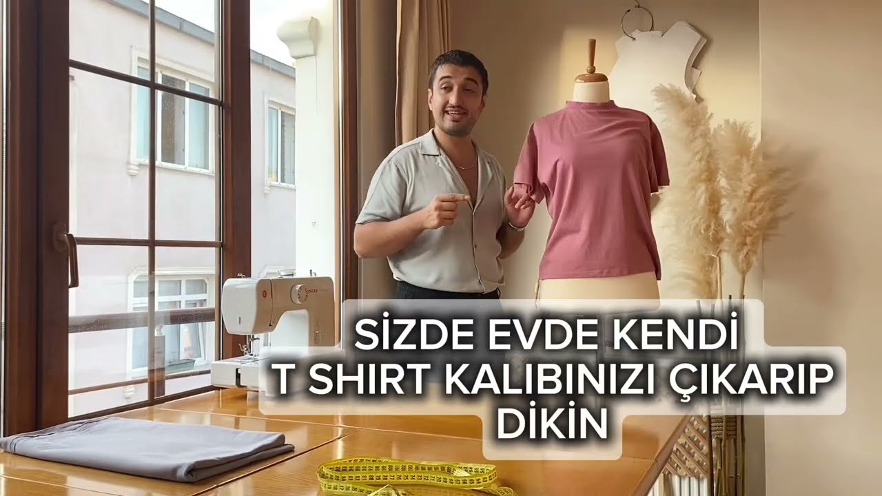 T SHIRT ÖLÇÜSÜ NASIL ALINIR ? KALIBI NASIL ÇIKARILIR ?