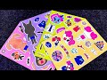 [ToyASMR] Decorating Sheriff Labrador Sticker Book 🚔🐶